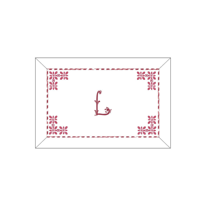 Seferî Flower Garden Boudoir Sham - Pink