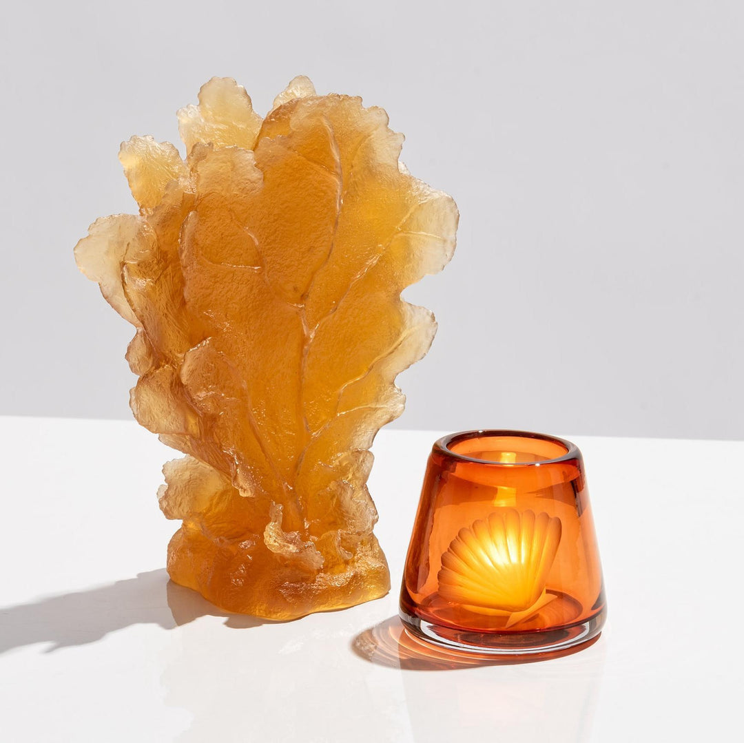 Coral Sculpture - Amber