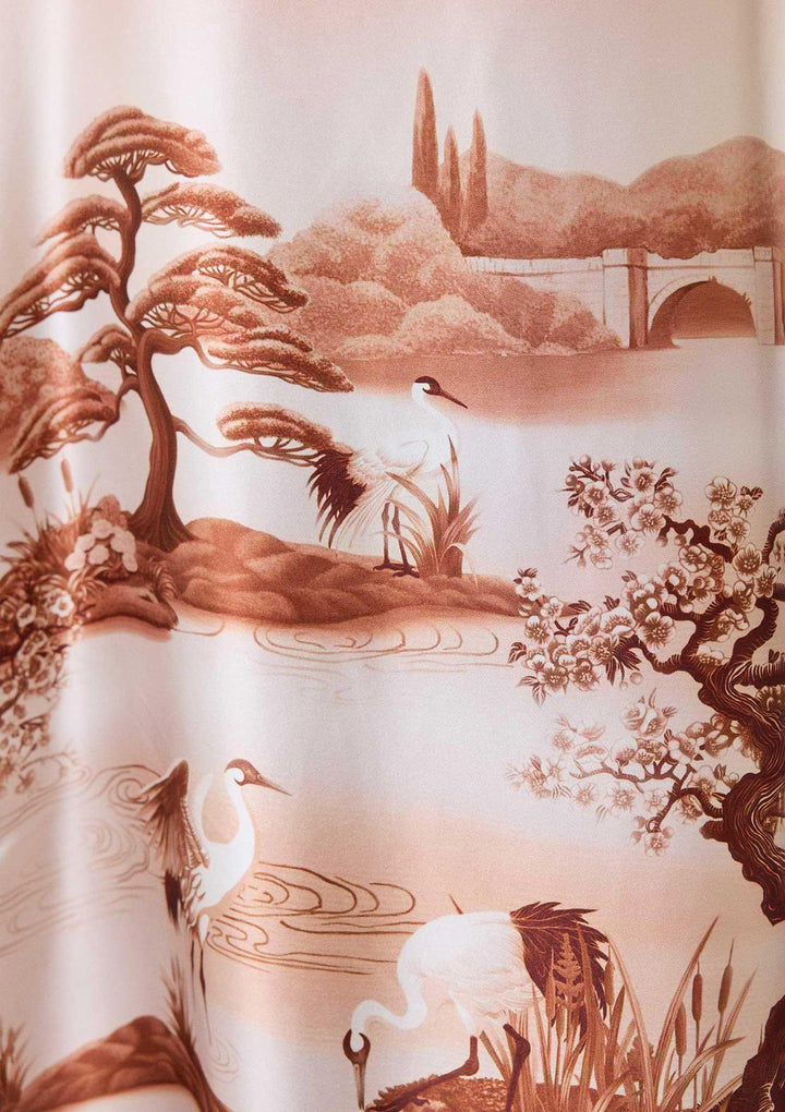 Mirage Long Kaftan - Pink