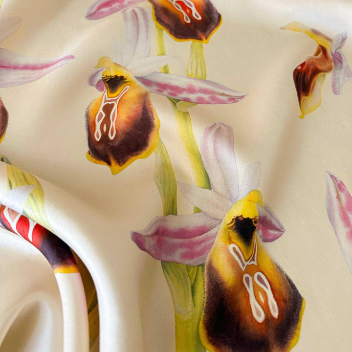 Ophrys Lycia Scarf - Colorful/Beige