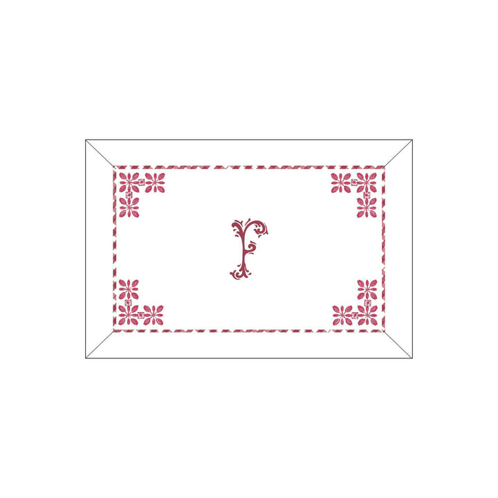 Seferî Flower Garden Boudoir Sham - Pink