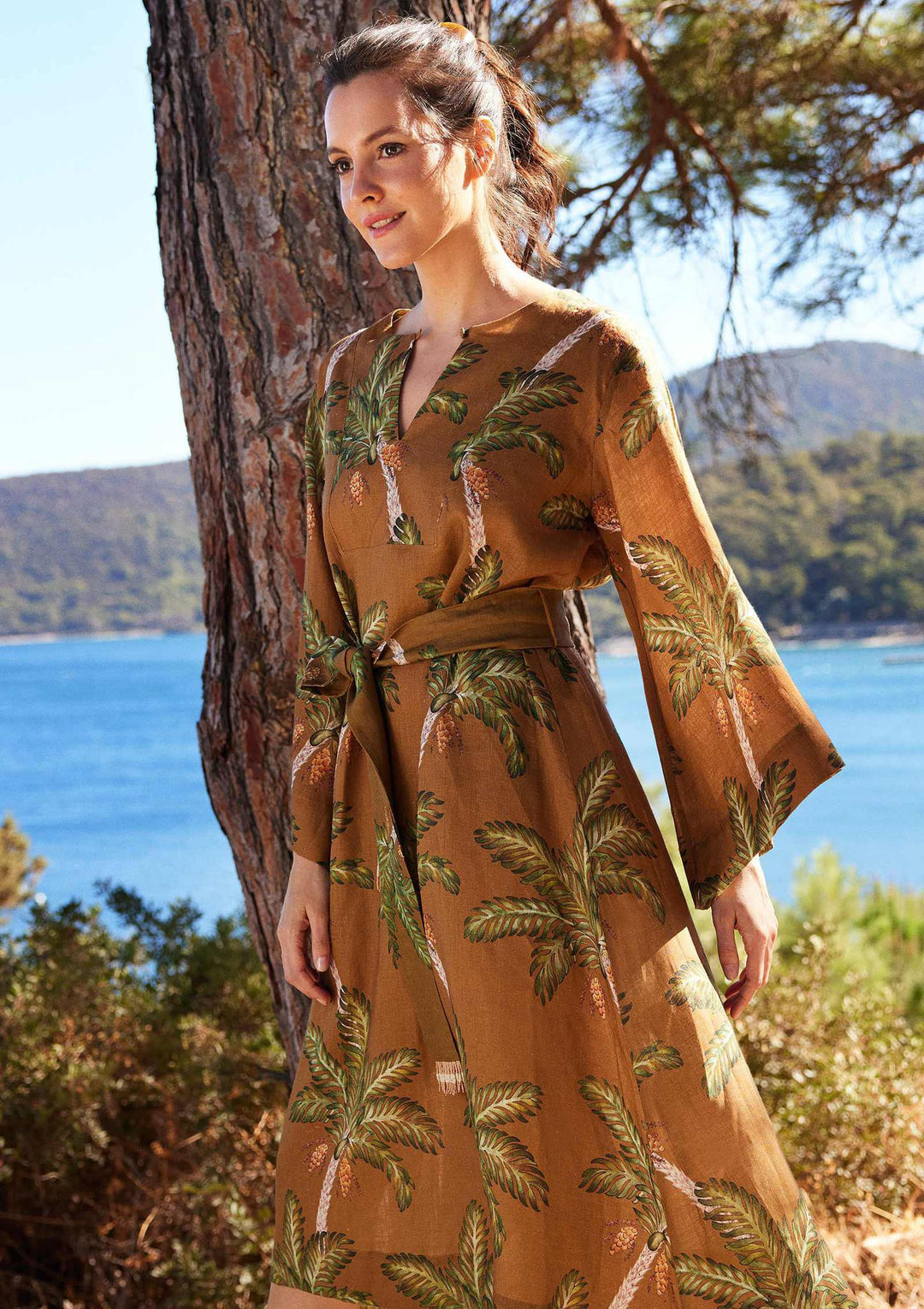 Date Palm Midi Dress