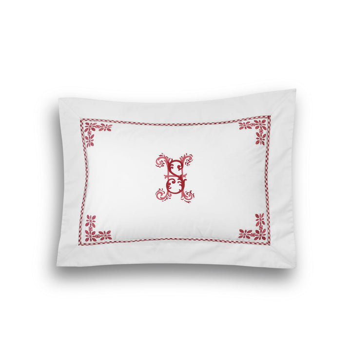 Seferî Flower Garden Boudoir Sham - Pink