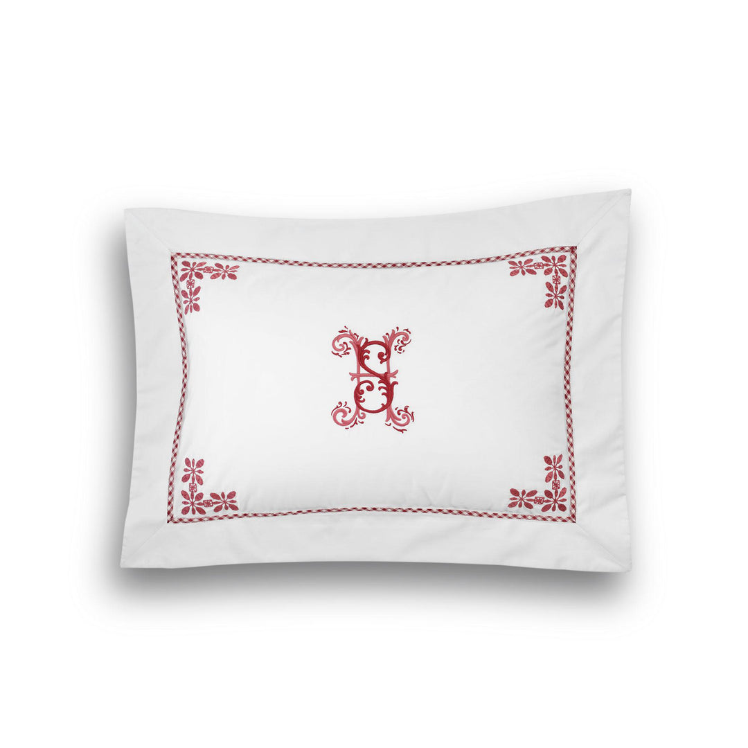 Seferî Flower Garden Boudoir Sham - Pink
