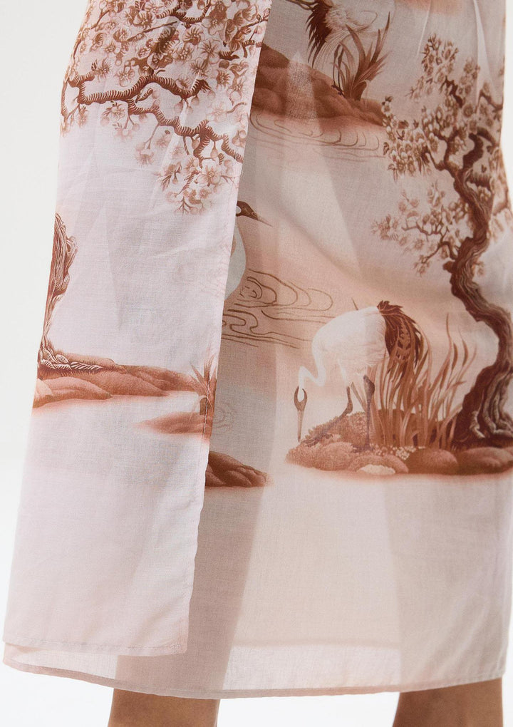 Mirage Long Pareo - Pink