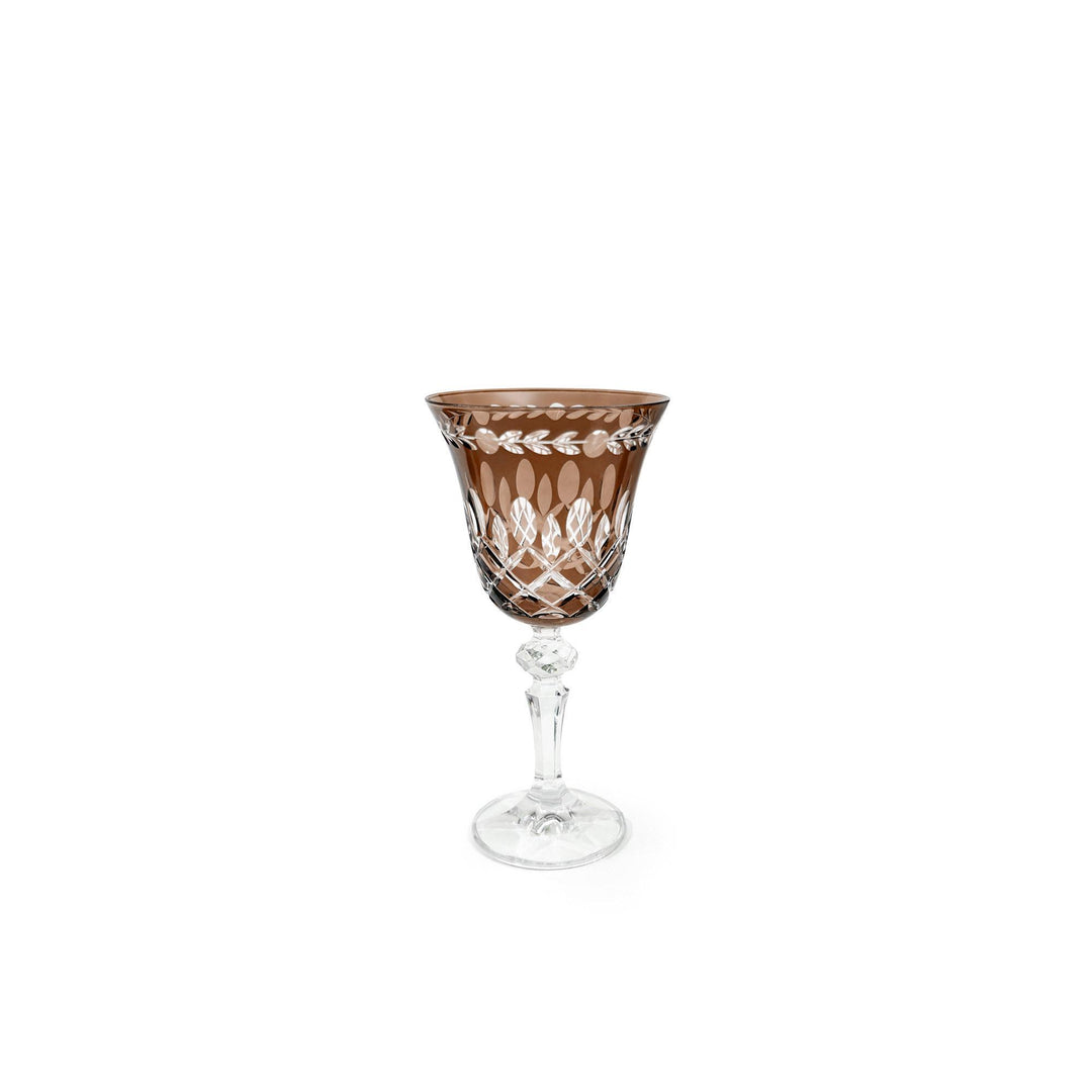 Seferî Amber Red Wine Glass - Set of 6