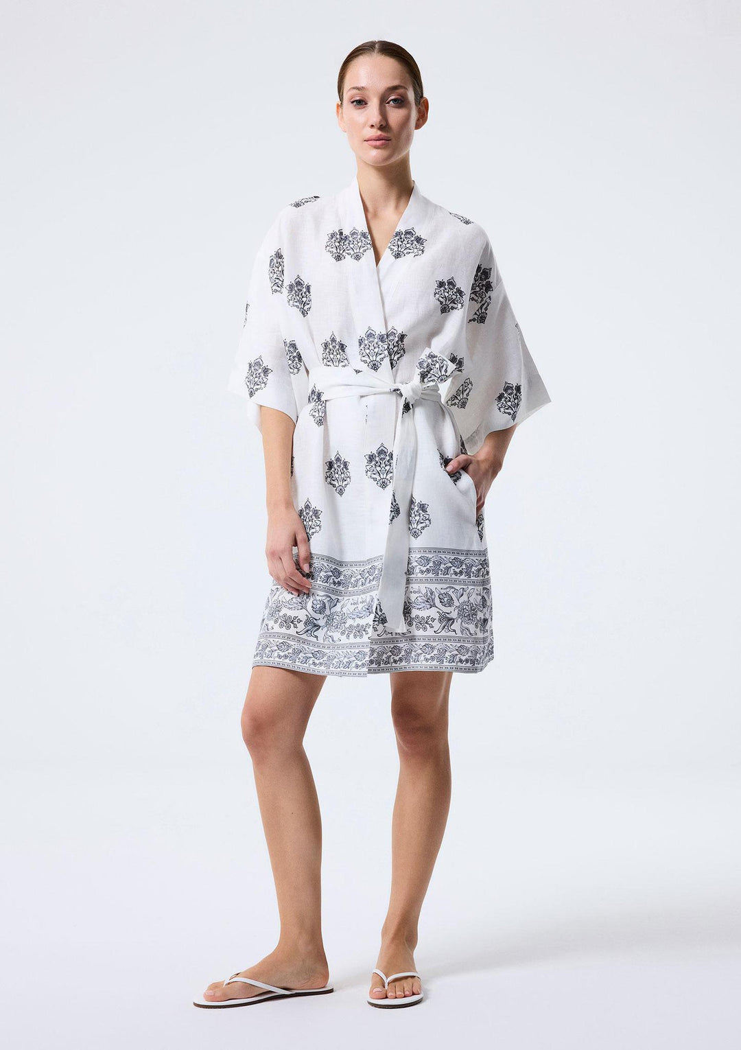 Magnolia Midi Kimono