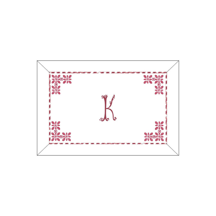 Seferî Flower Garden Boudoir Sham - Pink
