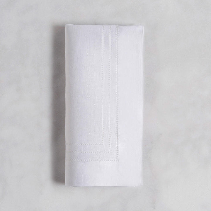 Napkin with Three Row Hemstitch