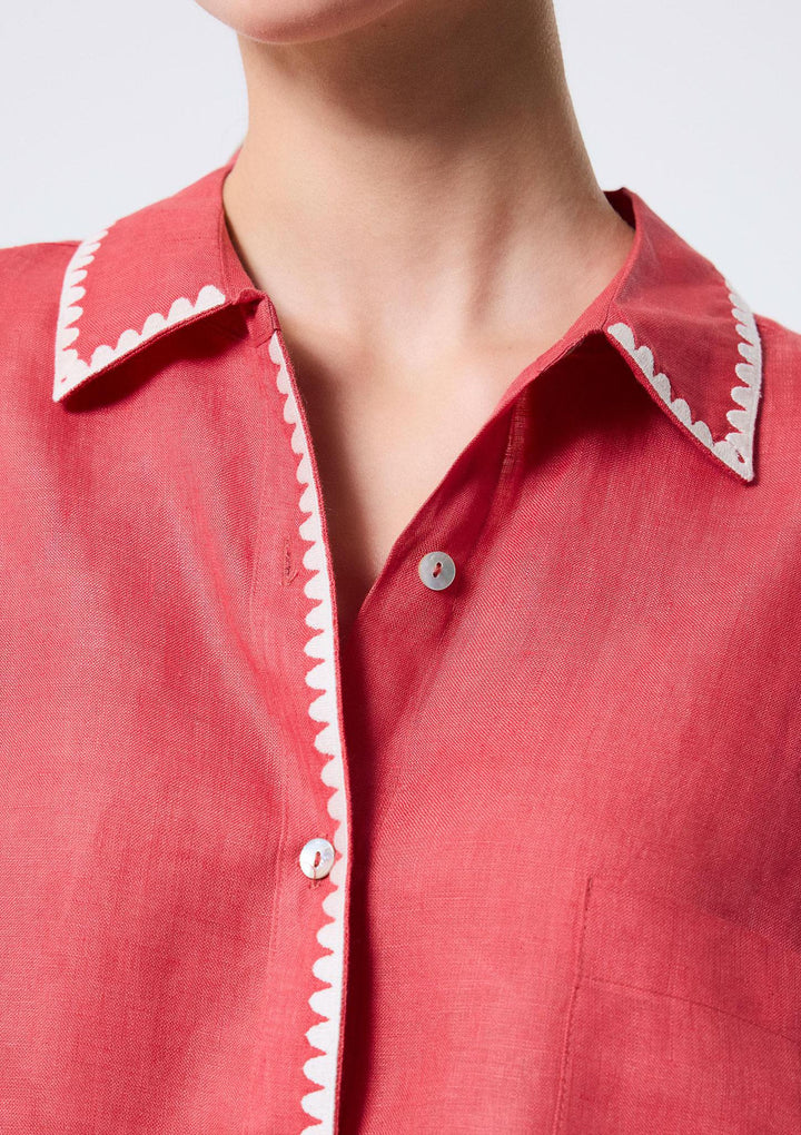 Marigold Shirt - Pink