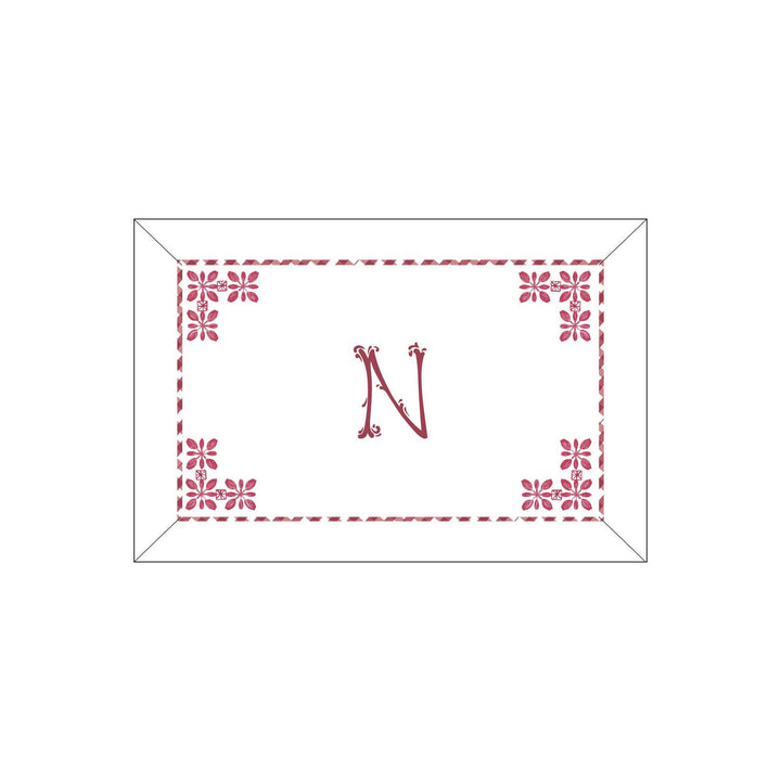Seferî Flower Garden Boudoir Sham - Pink