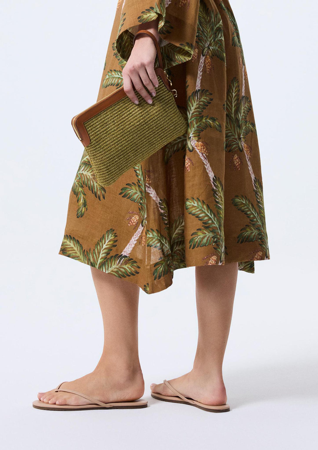 Blossom Clutch - Green