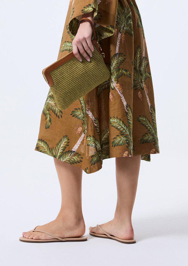 Blossom Clutch - Green