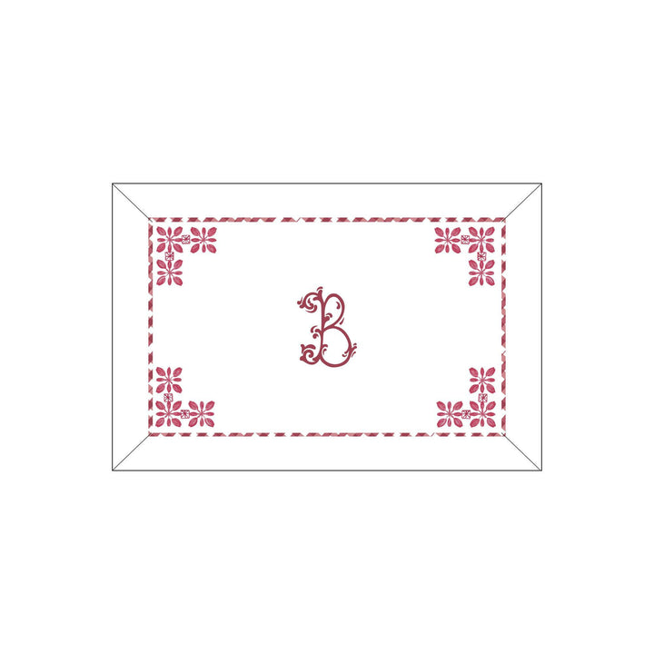 Seferî Flower Garden Boudoir Sham - Pink