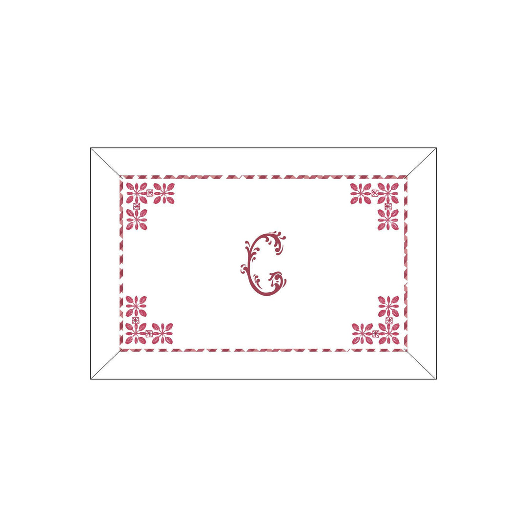 Seferî Flower Garden Boudoir Sham - Pink
