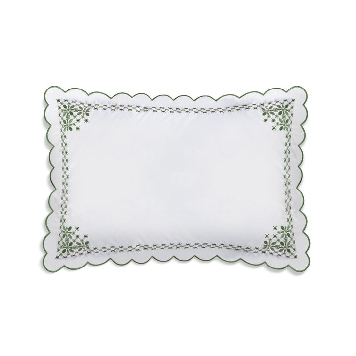 Seferî Flower Garden Standard Sham - Green