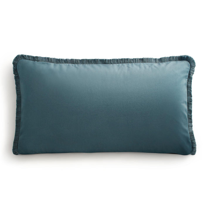 Pica Velvet Decorative Cushion Cover - Celadon/Celadon