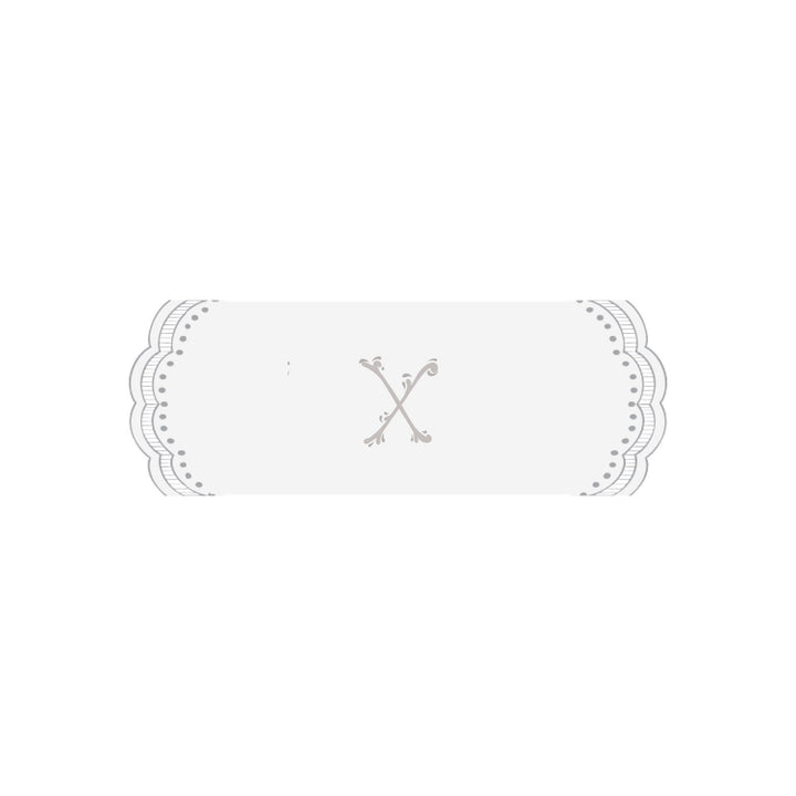 Seferî Heritage Bolster Cushion Cover with Monogram Embroidery