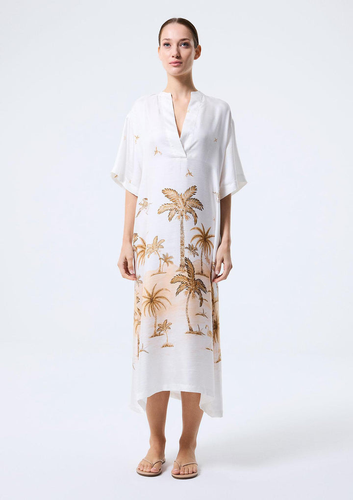 Anka Island Long Kaftan