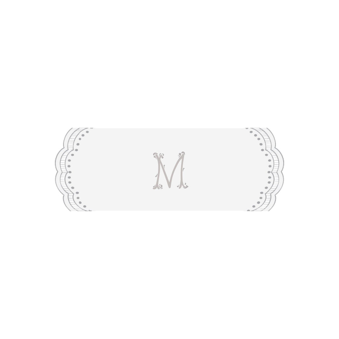 Seferî Heritage Bolster Cushion Cover with Monogram Embroidery