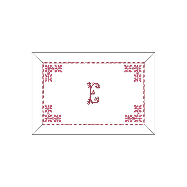 Seferî Flower Garden Boudoir Sham - Pink