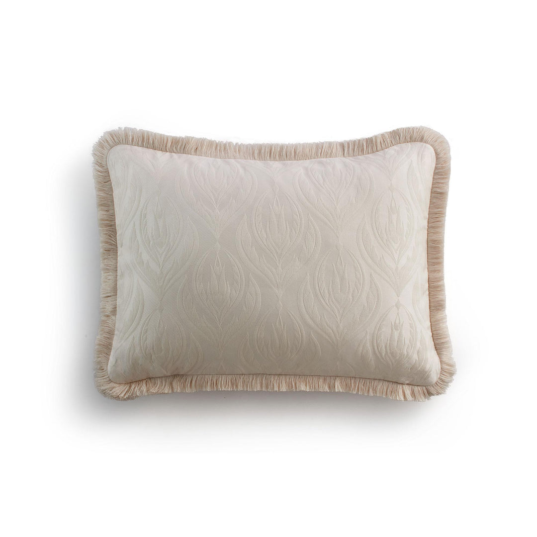 Lumina Jacquard Decorative Cushion - Off White