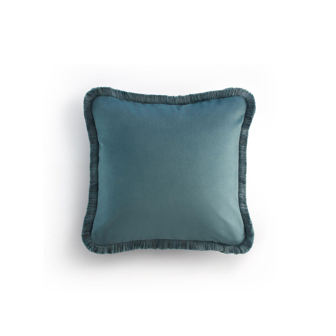 Pica Velvet Decorative Cushion - Celadon/Celadon