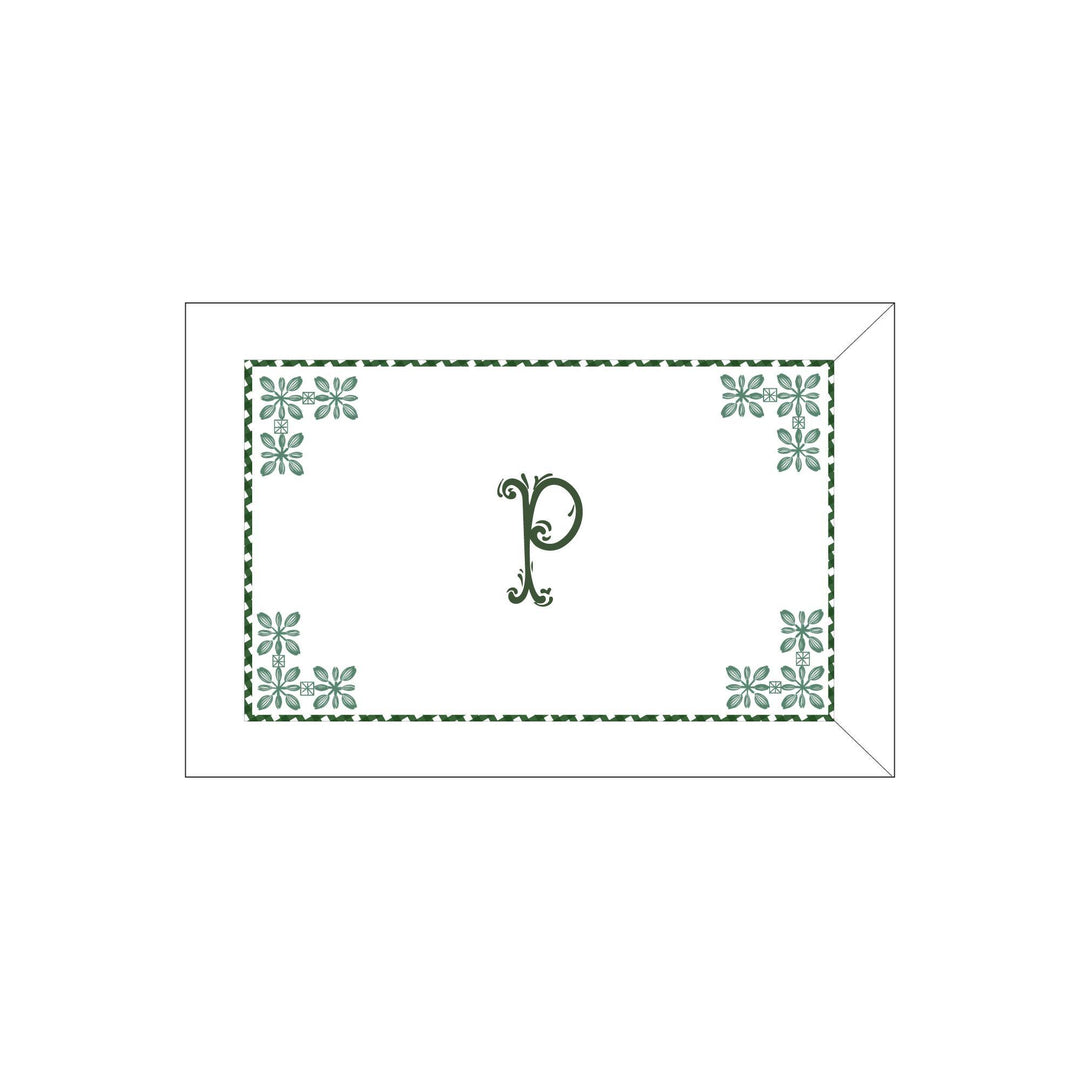 Seferî Flower Garden Boudoir Sham - Green
