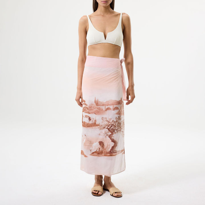 Mirage Long Pareo - Pink