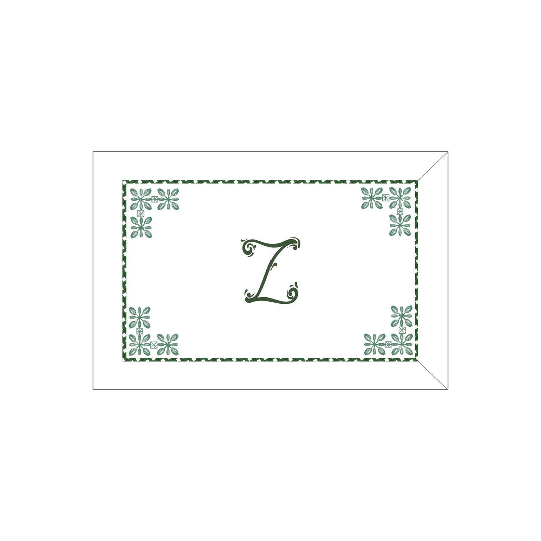 Seferî Flower Garden Boudoir Sham - Green