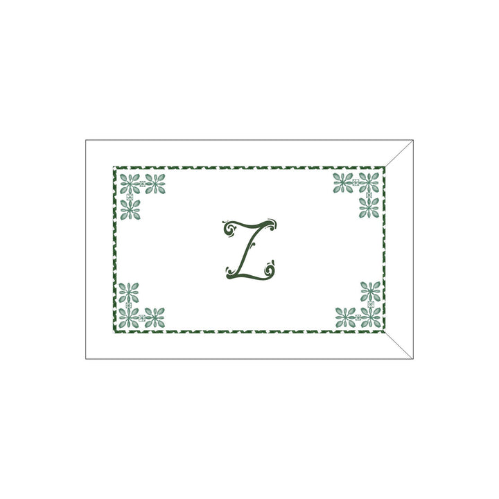 Seferî Flower Garden Boudoir Sham - Green