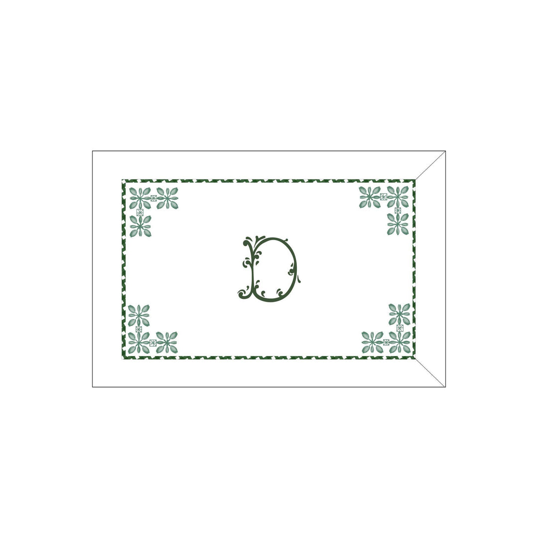 Seferî Flower Garden Boudoir Sham - Green