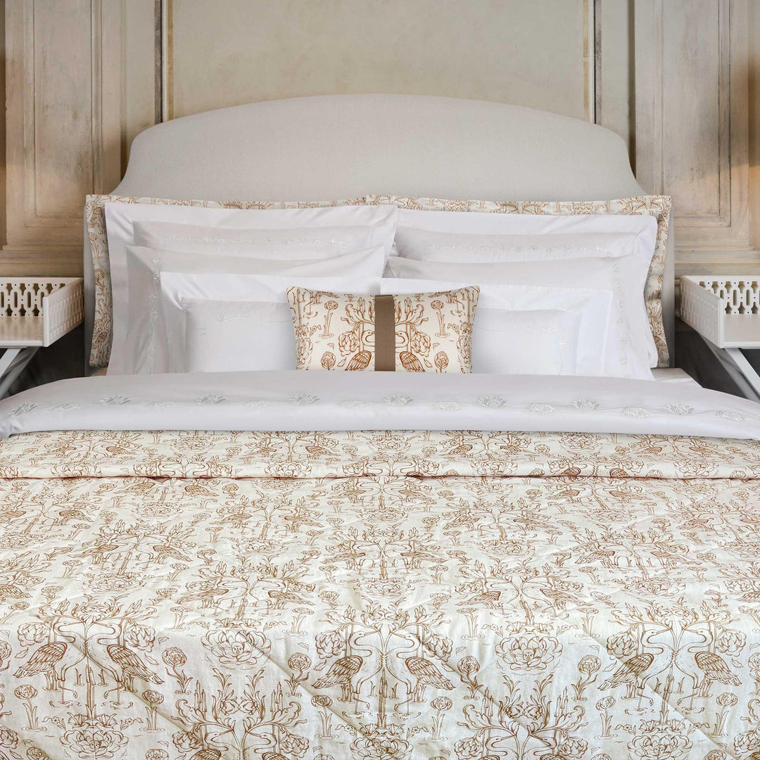 Everbound Quilted Bed Cover - White