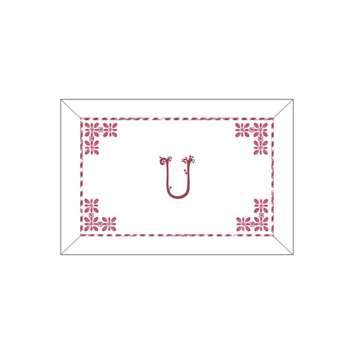 Seferî Flower Garden Boudoir Sham - Pink