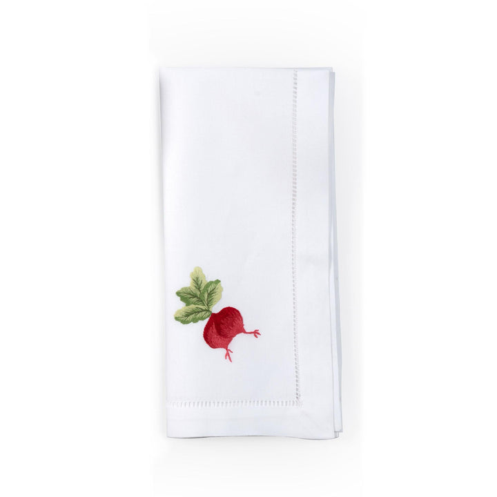 Radish Embroidered Napkin