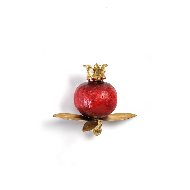 Seferî Storyteller Plate Charm - Pomegranate - Set of 4