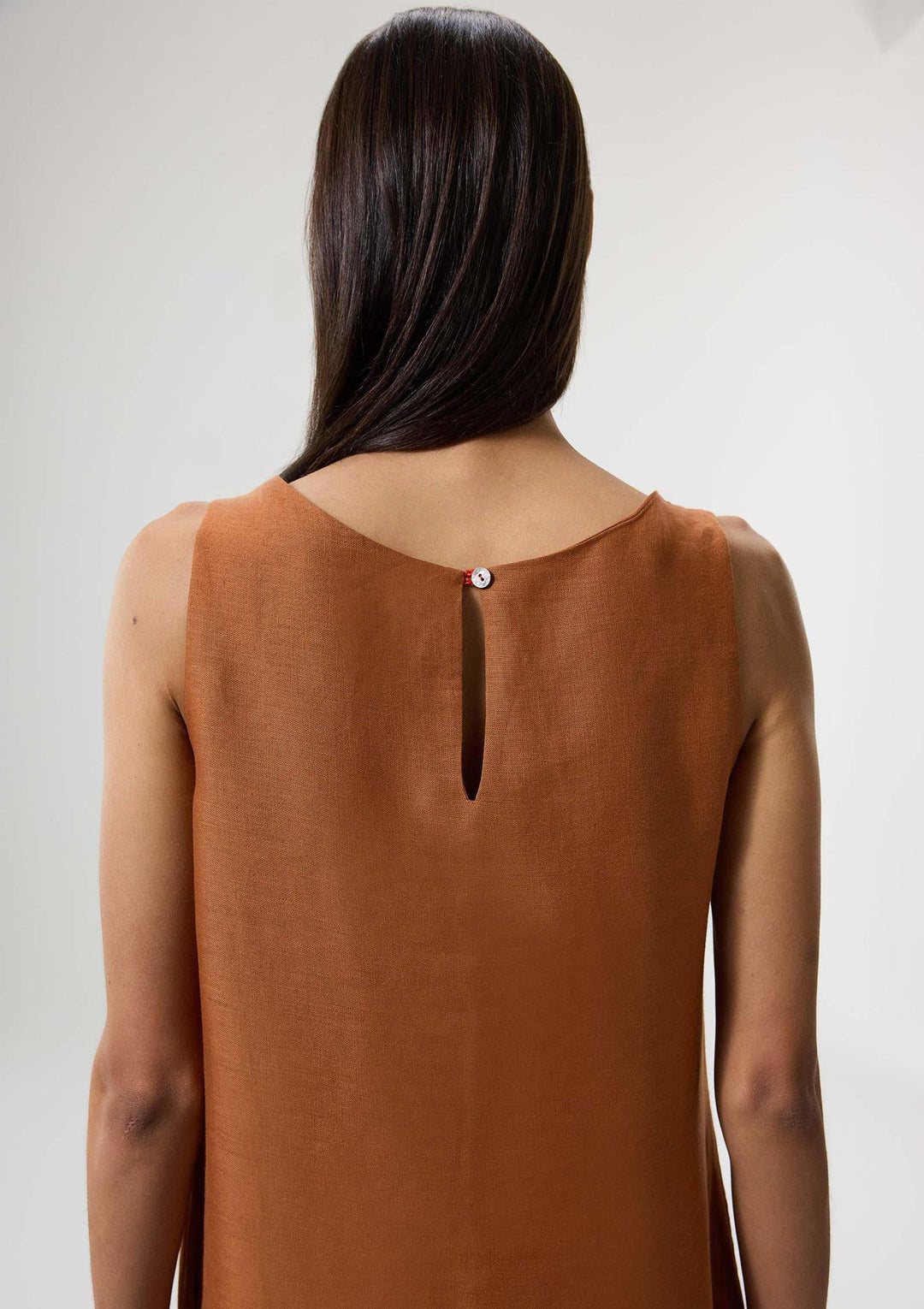 Lotus Flow Embroidered Midi Dress