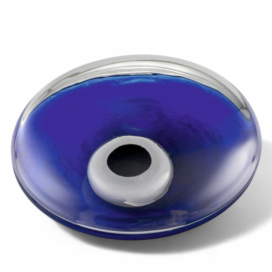 Evil Eye Paperweight - Cobalt