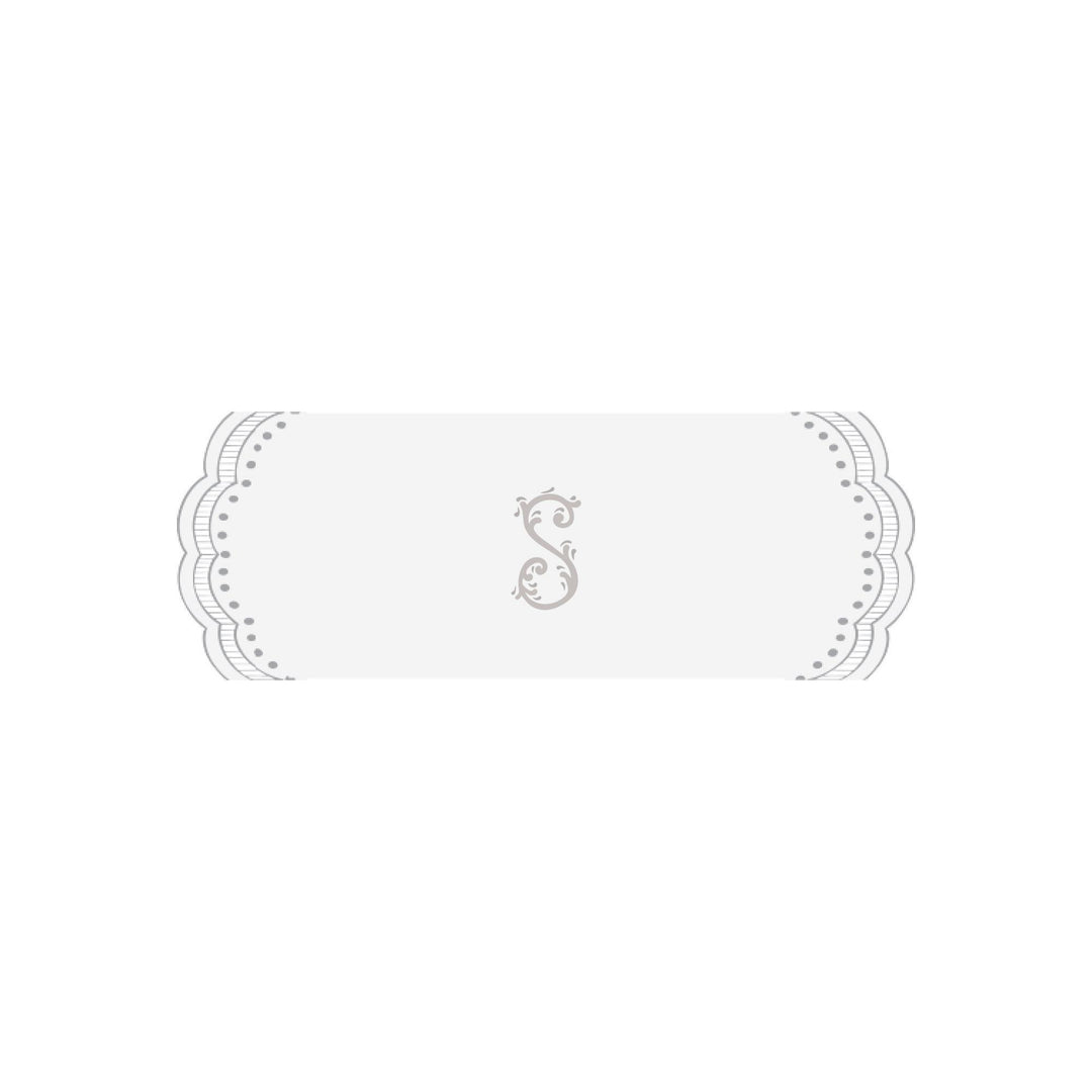 Seferî Heritage Bolster Cushion Cover with Monogram Embroidery