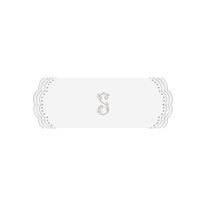 Seferî Heritage Bolster Cushion Cover with Monogram Embroidery