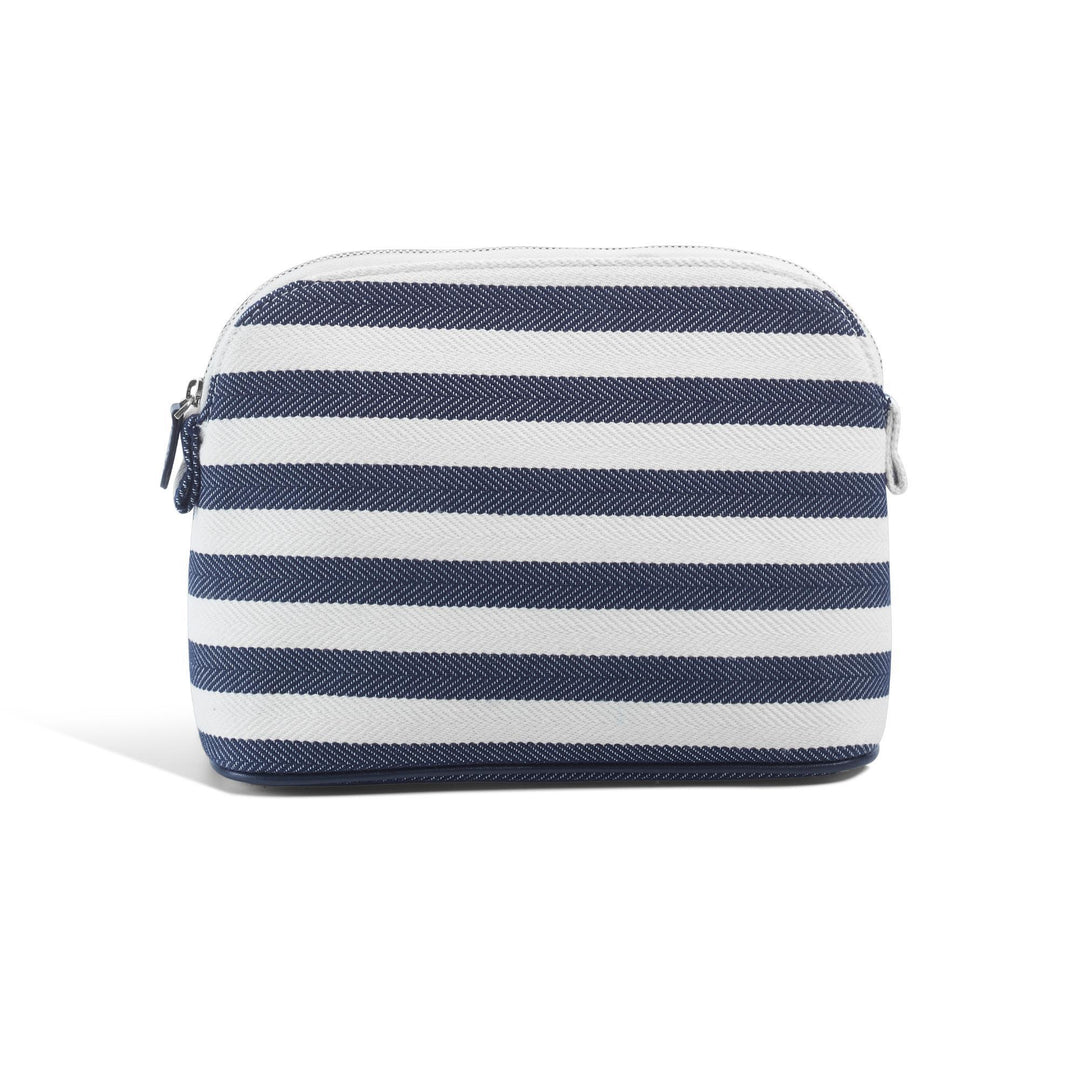 Striped Make-up Bag