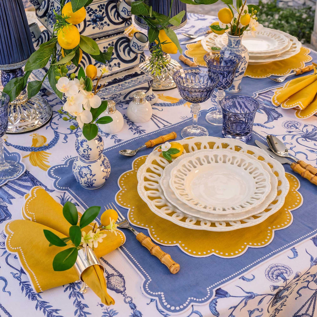 Seferî Fleur Napkin Ring - Set of 2
