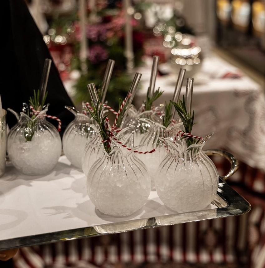 Seferî Pomegranate Glass With Straw - Set Of 6