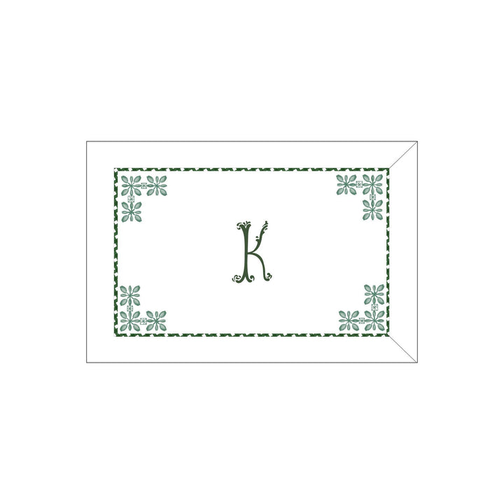 Seferî Flower Garden Boudoir Sham - Green