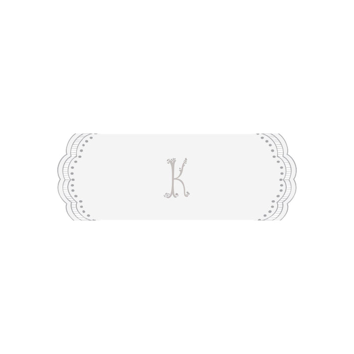 Seferî Heritage Bolster Cushion Cover with Monogram Embroidery