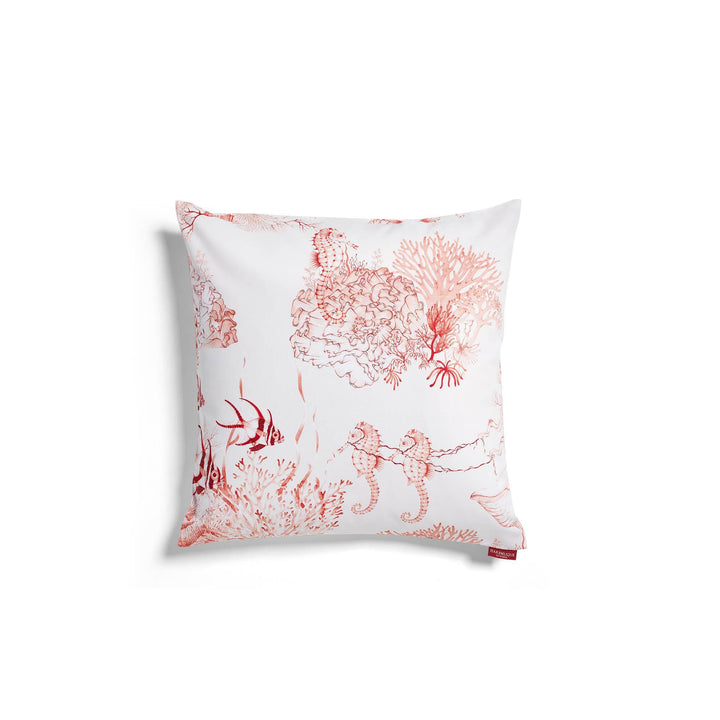 Agean Sea Decorative Cushion - Coral