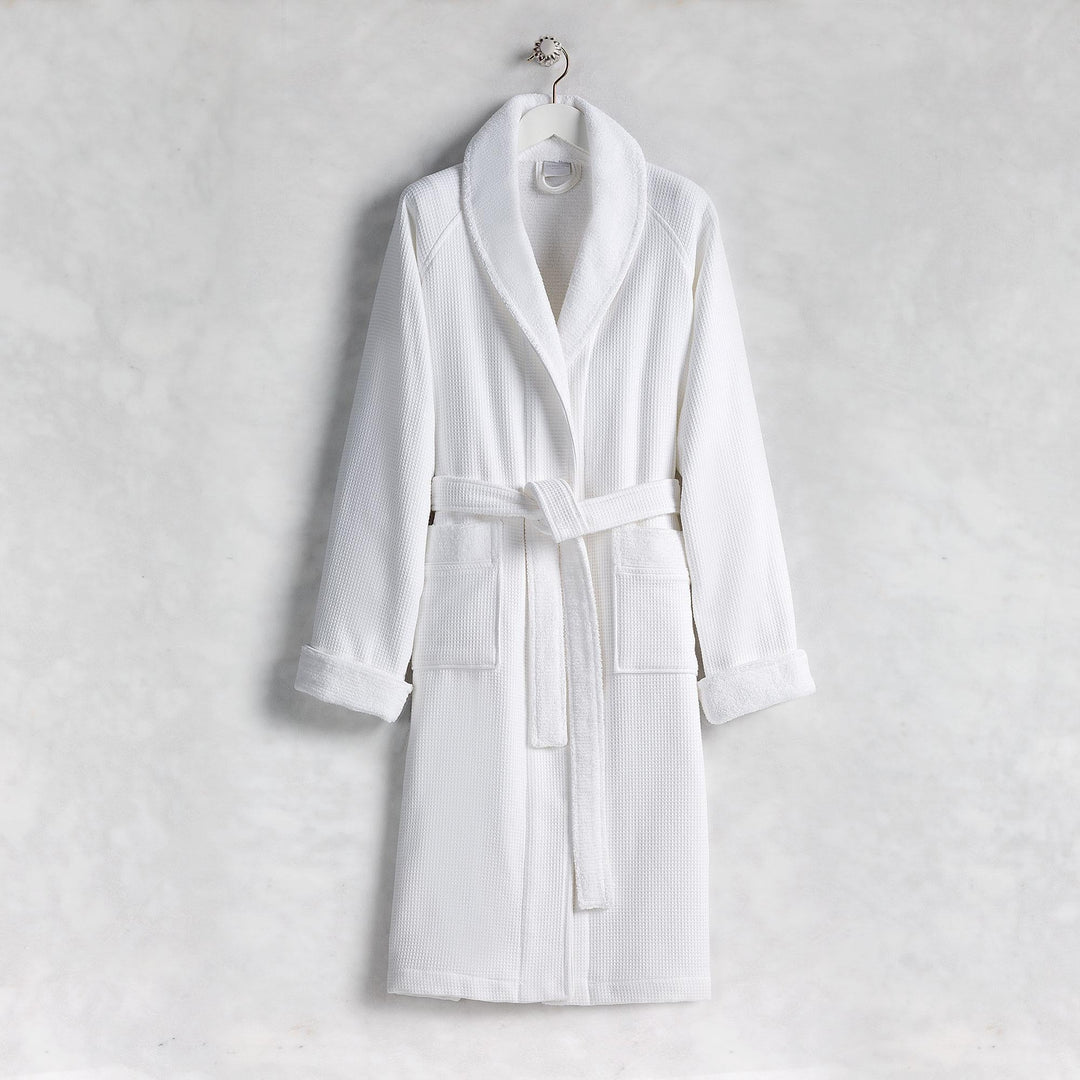 Burgaz Bathrobe - White