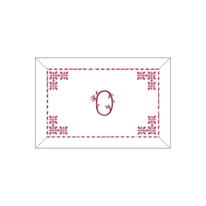 Seferî Flower Garden Boudoir Sham - Pink