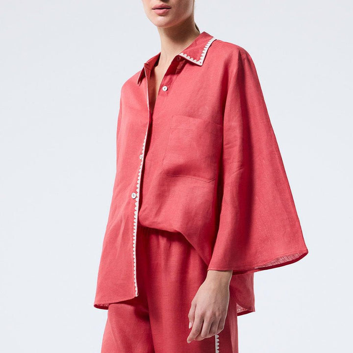 Marigold Shirt - Pink
