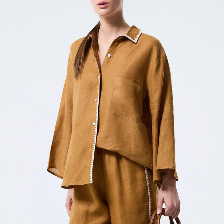 Marigold Shirt - Mustard
